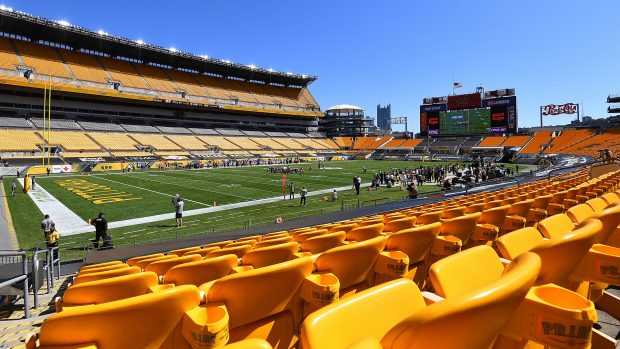 PITTSBURGH, PA - SEPTEMBER 20: A general view of Heinz Field during the game between the Denver Broncos and the Pittsburgh Steelers at Heinz Field on September 20, 2020 in Pittsburgh, Pennsylvania. (Photo by Joe Sargent/Getty Images)