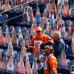 Denver Broncos hosts the Tampa Bay Buccaneers and 5,700 socially-distanced fans for the week three game at Empower Field at Mile High in Denver, Colorado on Sunday. September 27, 2020. (Photo by Hyoung Chang/MediaNews Group/The Denver Post via Getty Images)