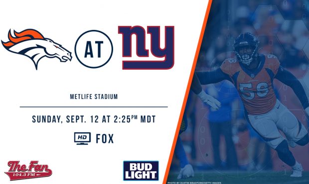 Week 1 – Broncos at Giants...