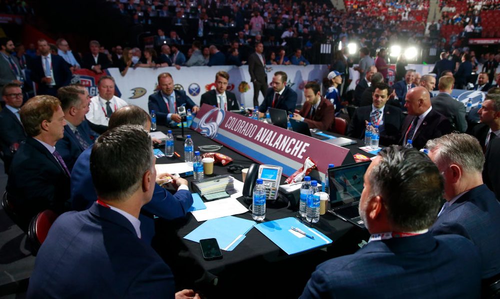 Avs table at NHL Draft...