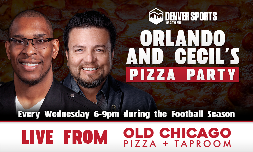 Orlando and Cecil's Pizza Party