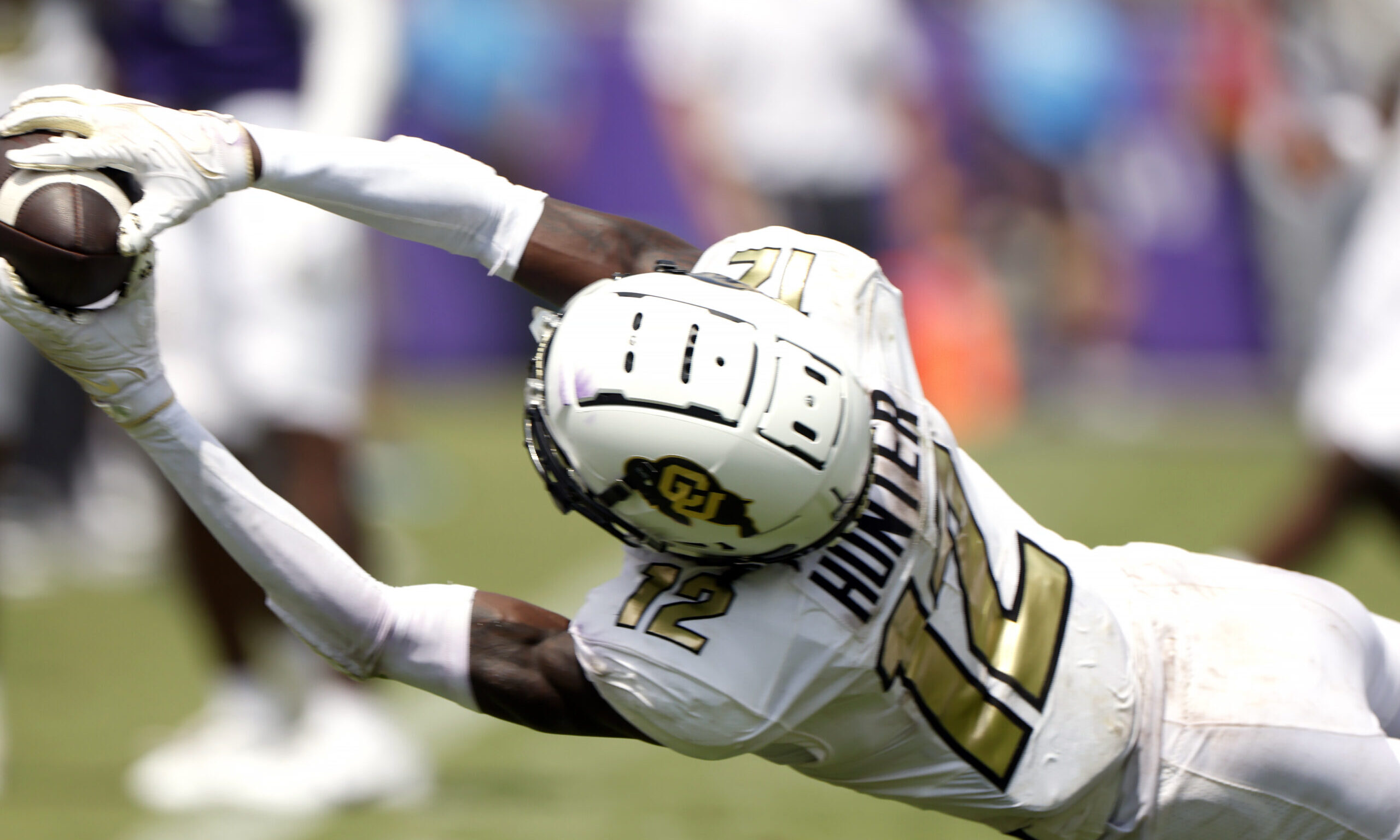Travis Hunter two-way star for the Colorado Buffaloes...
