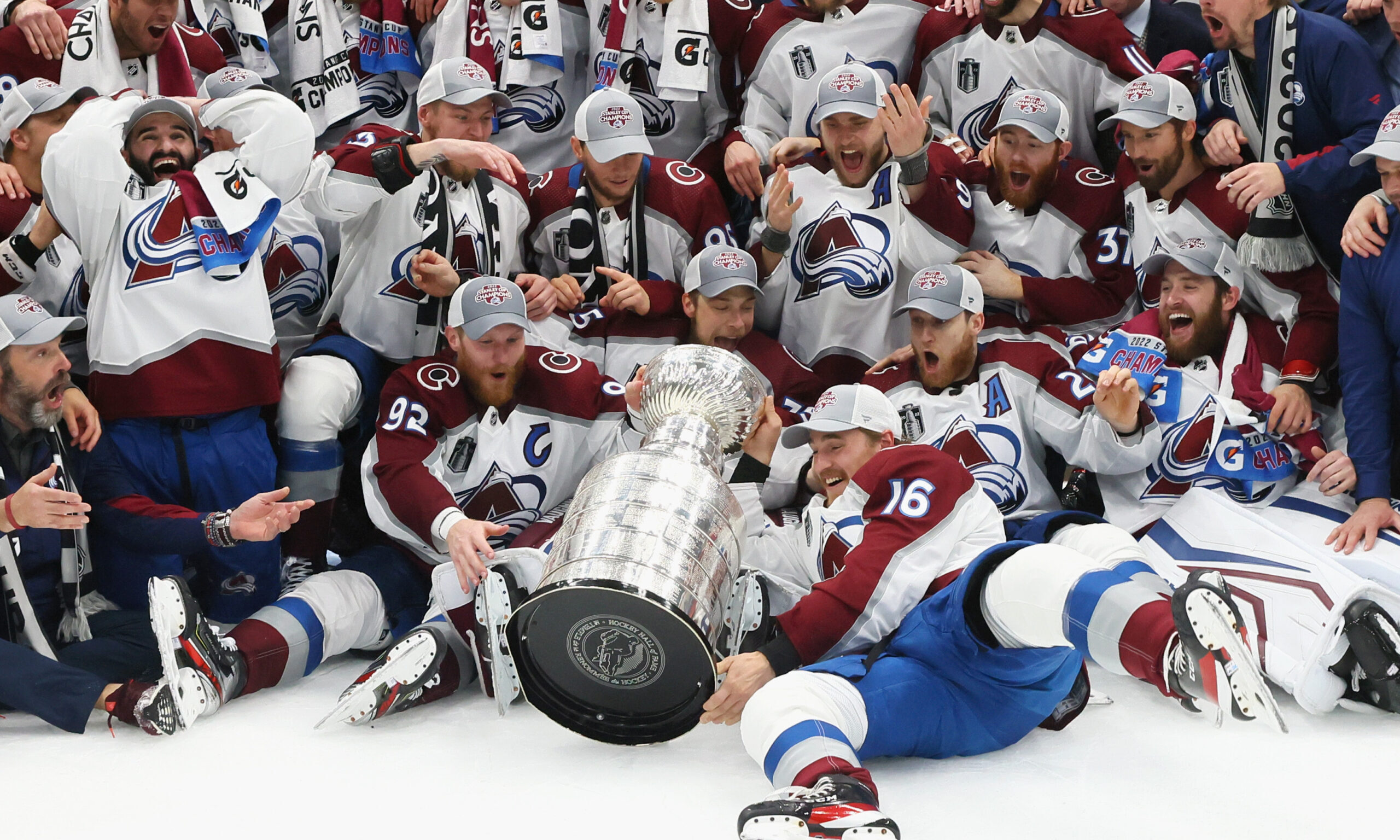 Colorado Avalanche win the Stanley Cup...