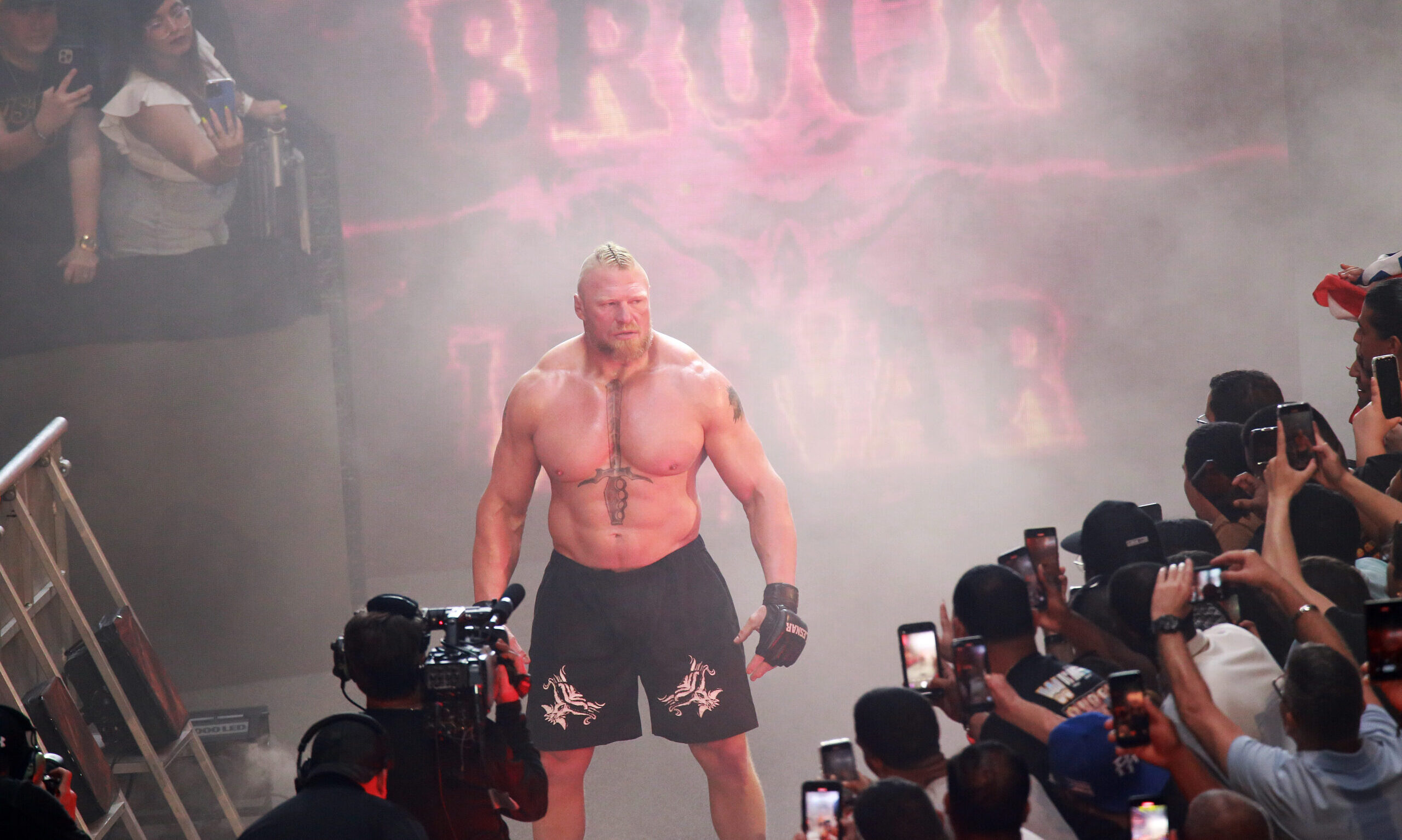 Brock Lesnar...
