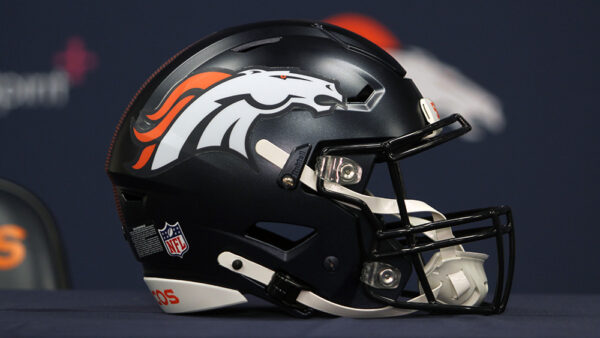 Broncos helmet