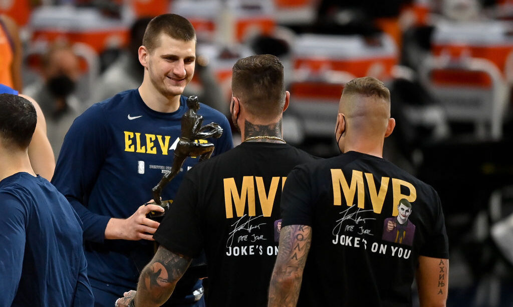 Nikola Jokic wins MVP...