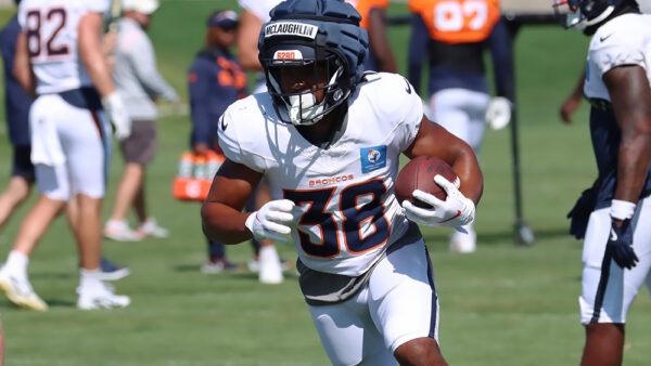 Broncos RB Jaleel McLaughlin