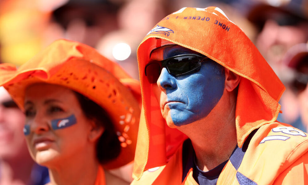 Denver Broncos fans homefield advantage...