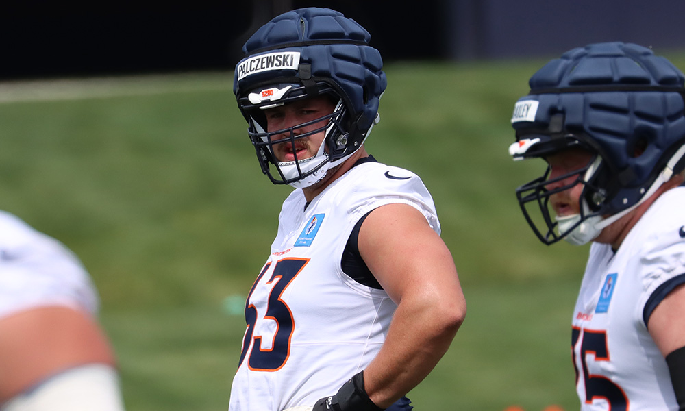 Broncos OL Alex Palczewski...