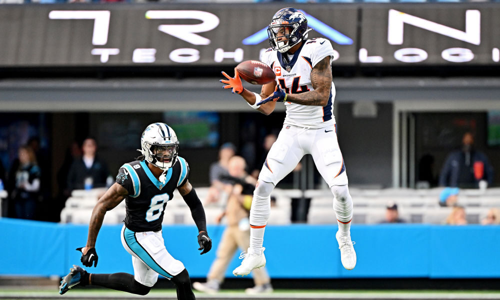 Courtland Sutton Broncos Panthers...