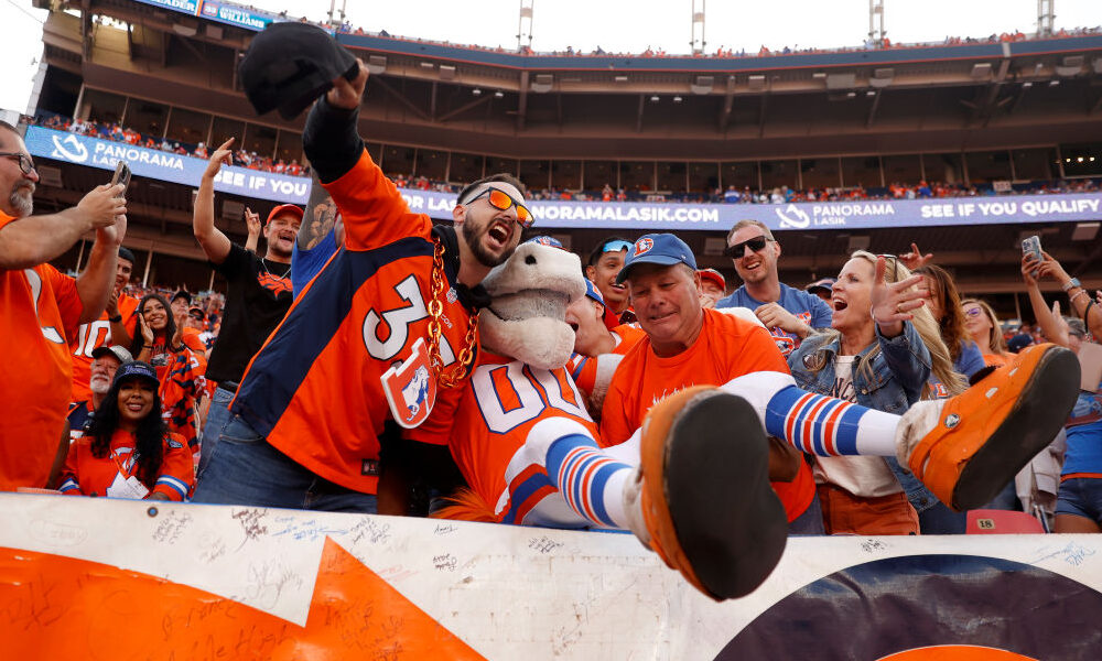 Broncos fans playoff...