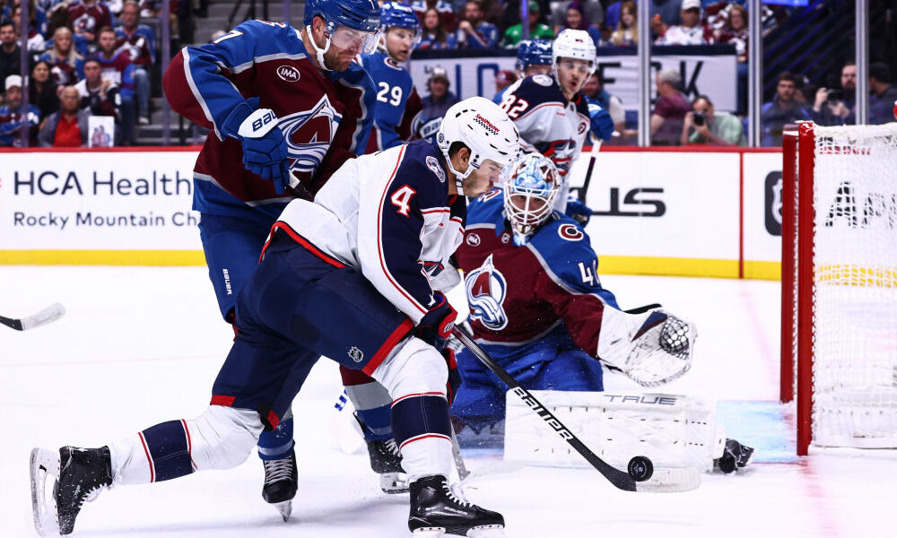 Alexandar Georgiev Avalanche goalie...