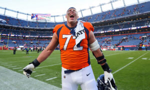 Garett Bolles No. 42 on NFL Top 100, ahead of Joe Burrow and Chris Jones