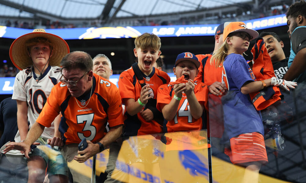 Broncos fans SoFi Stadium...