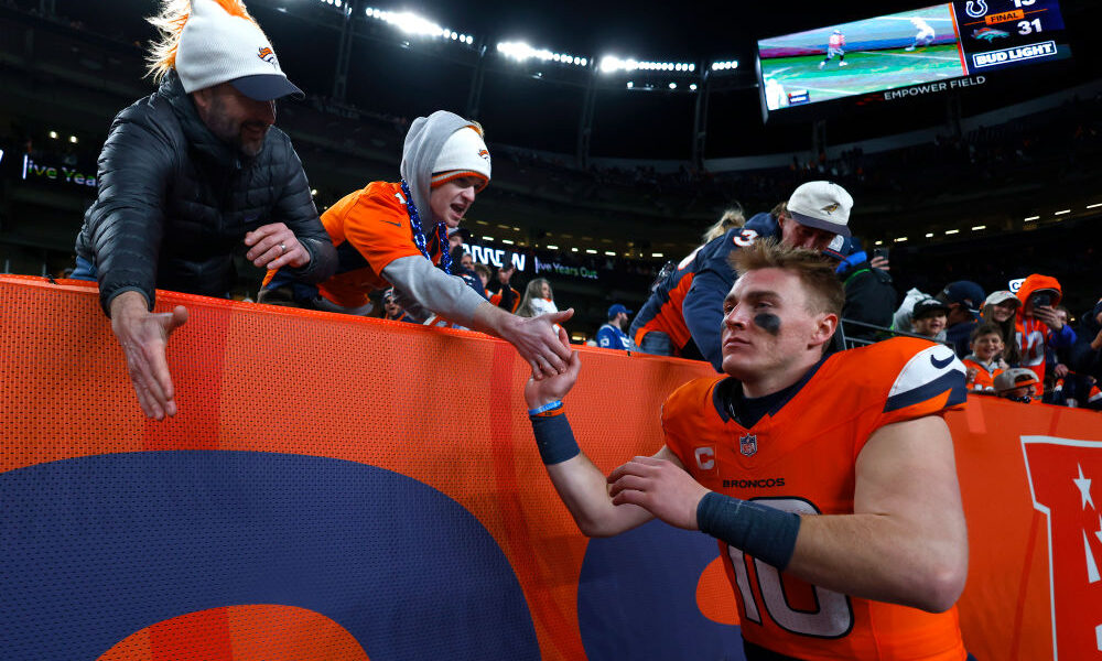 Bo Nix Broncos playoff berth...