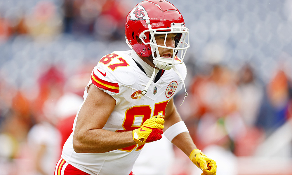 Chiefs inactives include Travis Kelce...