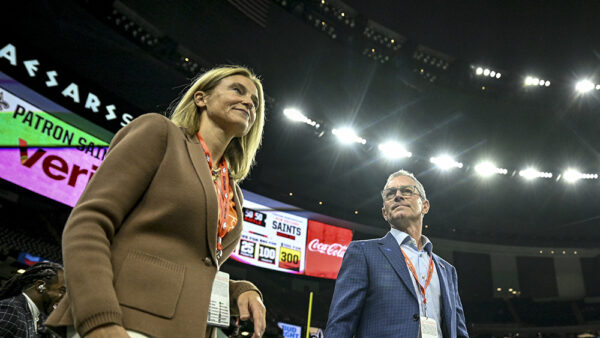 Broncos owners Carrie Walton Penner and Greg Penner, now Rockies minority owners