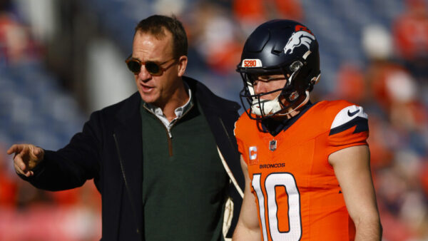 Peyton Manning Bo Nix Denver Broncos