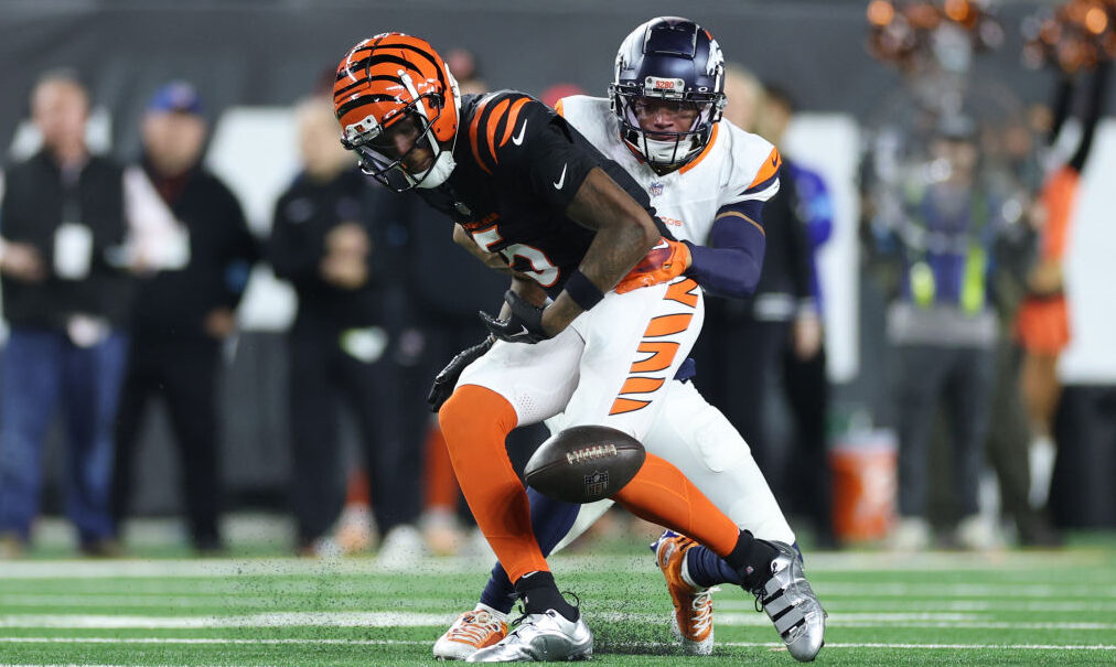 Pat Surtain II #2 of the Denver Broncos...