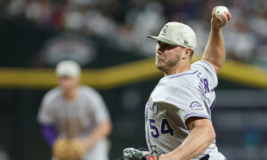 Rockies trade reliever to Dodgers for pitching prospect and outfielder