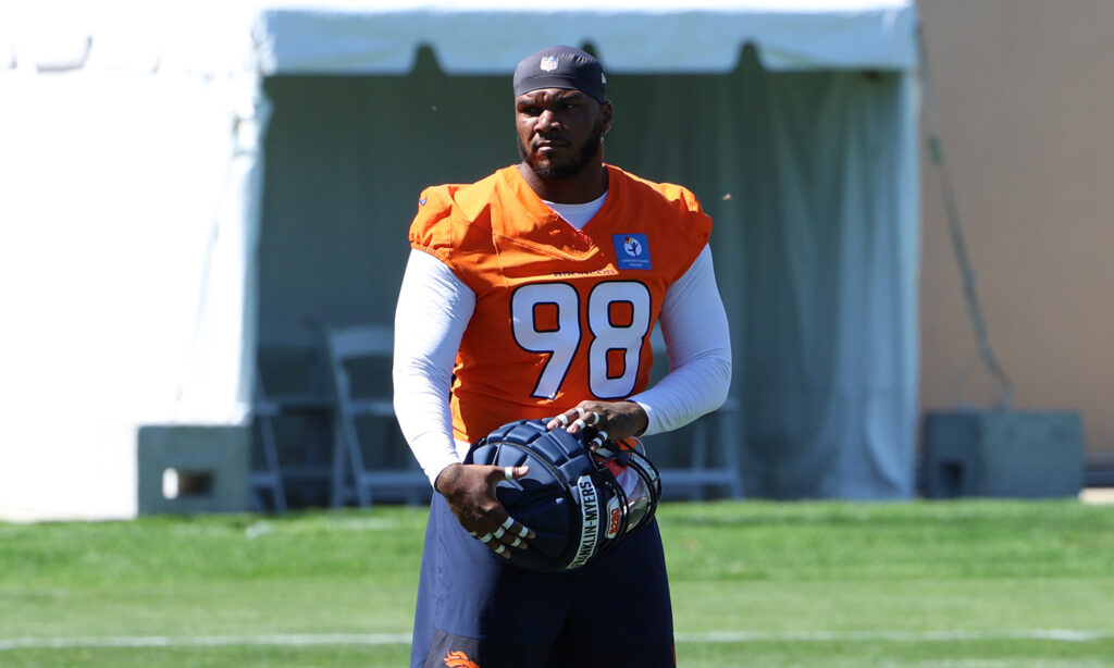 Broncos defensive end John Franklin-Myers