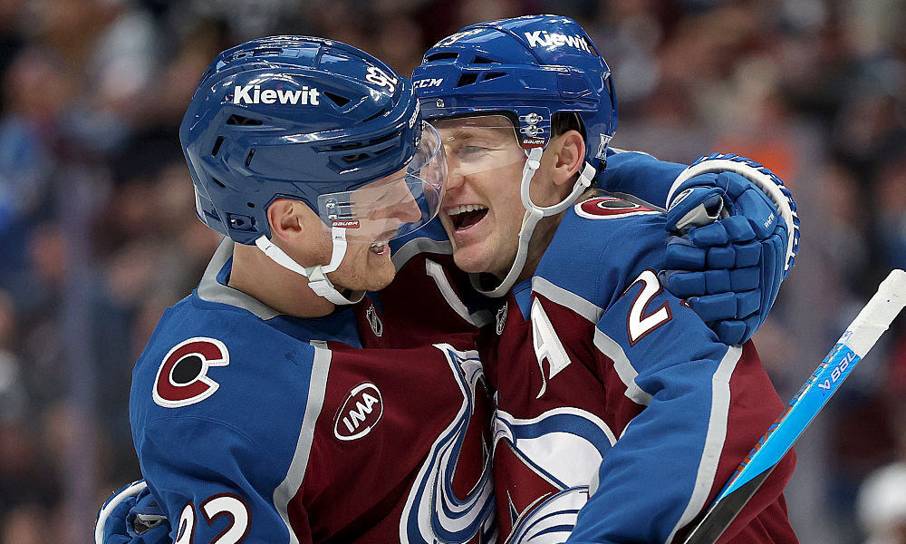 Nathan MacKinnon Gabriel Landeskog Avalanche...