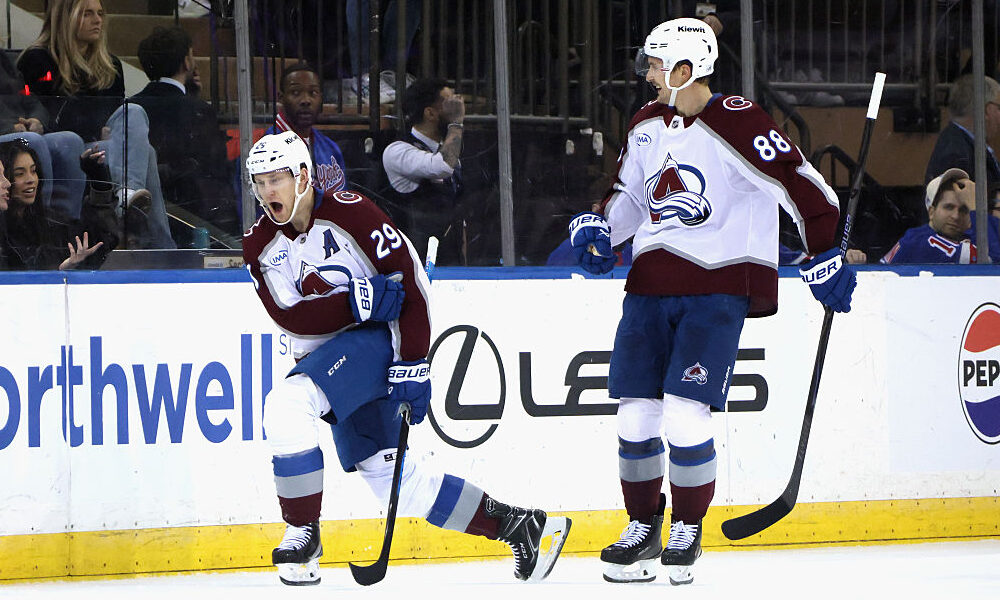Nathan MacKinnon Martin Necas Avalanche...