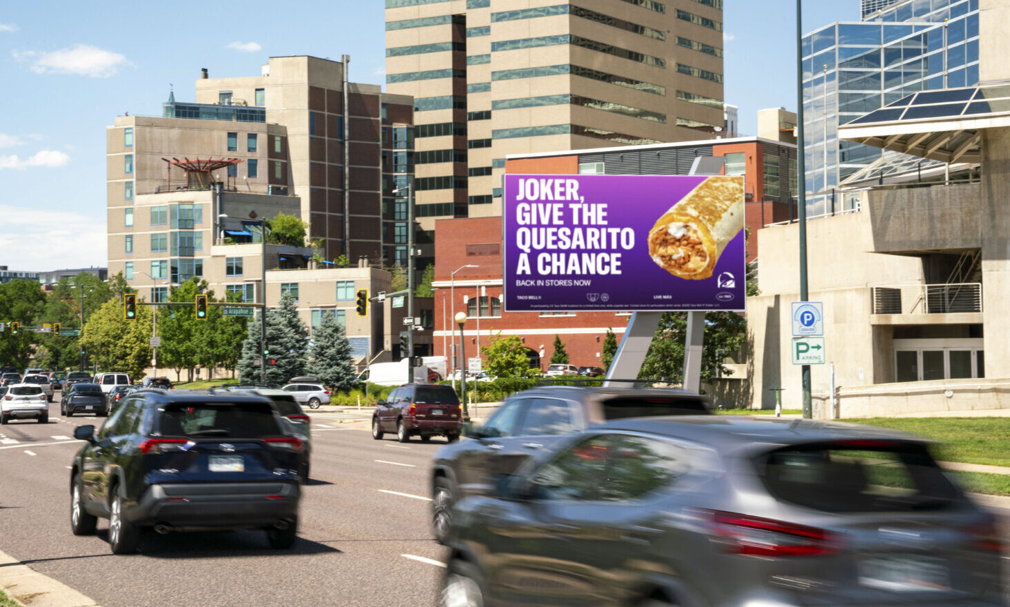 Nikola Jokic Taco Bell billboard...