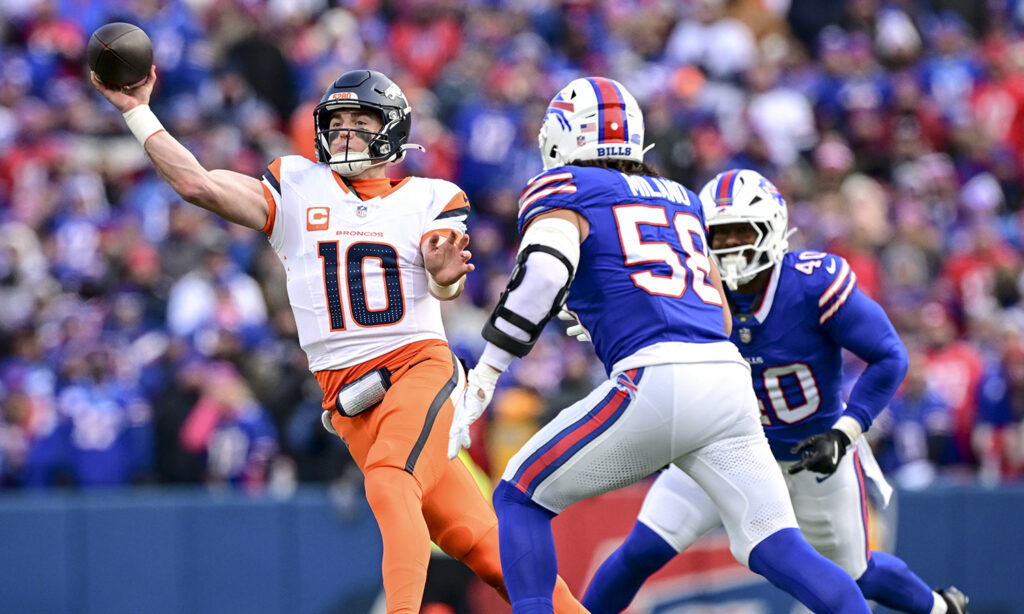 Broncos vs. Bills in the 2024 wild-card round