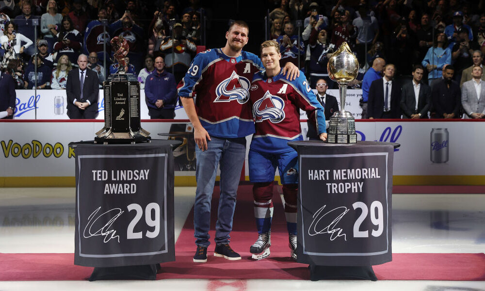 Nathan MacKinnon Nikola Jokic Avalanche Nuggets...