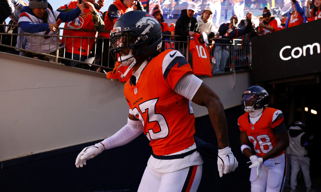 Broncos cornerback Jahdae Barron