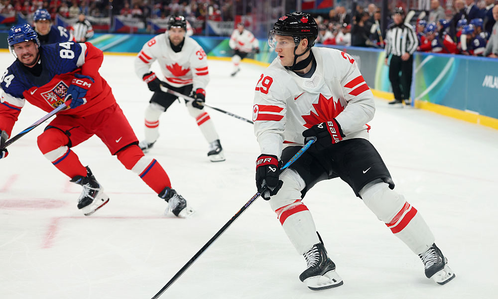 Nathan MacKinnon Team Canada...