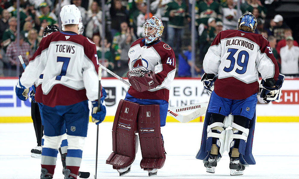 Scott Wedgewood Mackenzie Blackwood Avalanche...