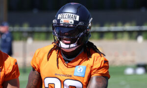 There are signs that the Broncos could have an effective running game