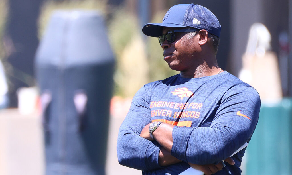 Broncos defensive coordinator Vance Joseph