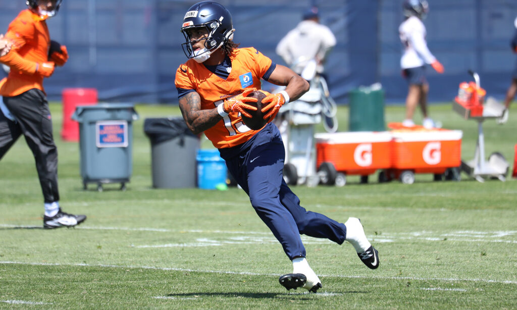 Broncos wide receiver Pat Bryant Sean Payton
