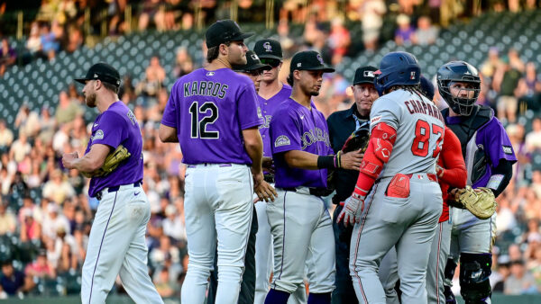 Rockies and Nationals in a dust-up