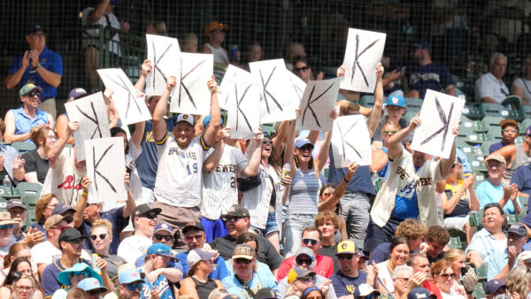 Rockies struck out 11 times to open the game against Milwaukee