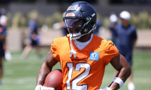 For Broncos running back RJ Harvey, second-year improvement starts with film study