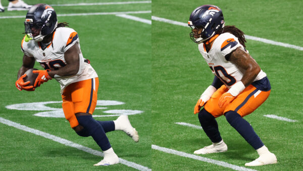 Broncos rookies Jonah Coleman and Red Murdock