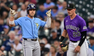 Rockies pound out 15 hits, but it’s far from enough against relentless Rays