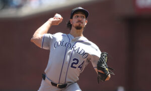 Rockies fall as Giants shell Lorenzen
