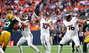 Bo Nix happy with ‘solid’ first TD drive, says return ‘was like riding a bike’