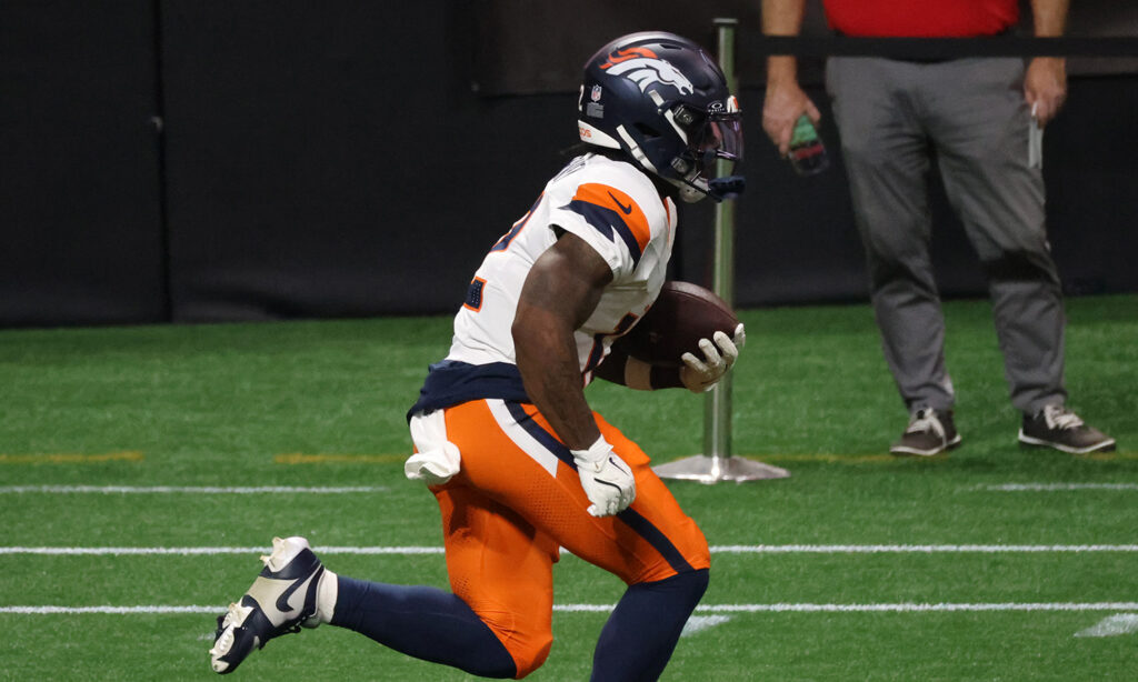 Broncos RB RJ Harvey