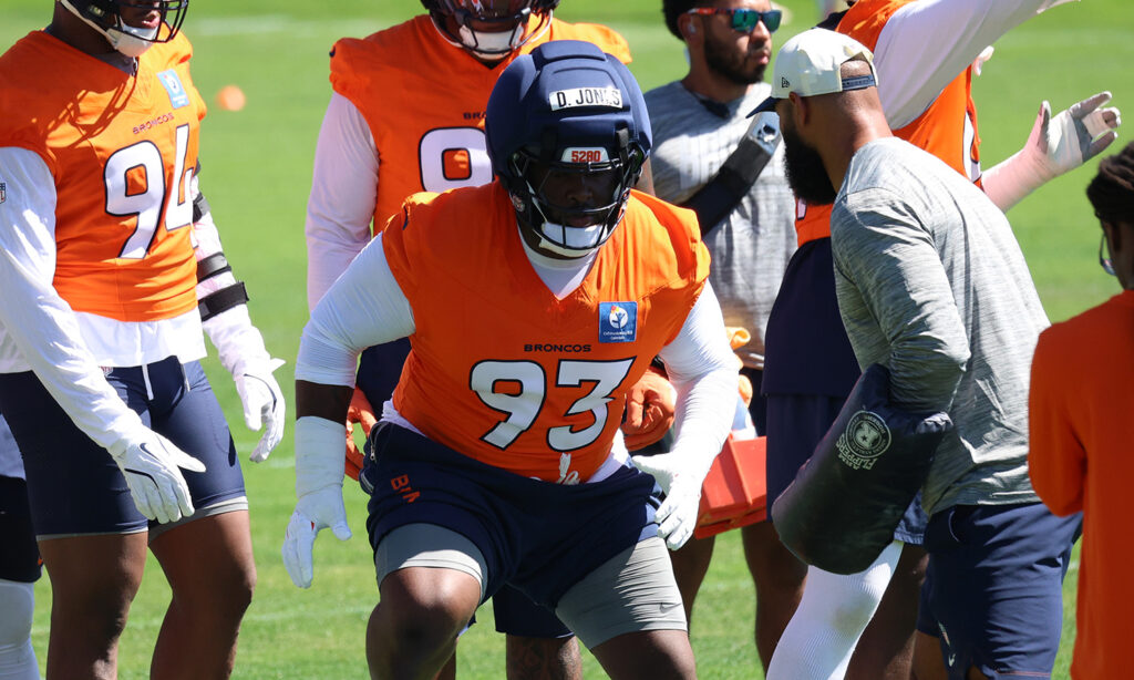 Broncos defensive lineman D.J. Jones