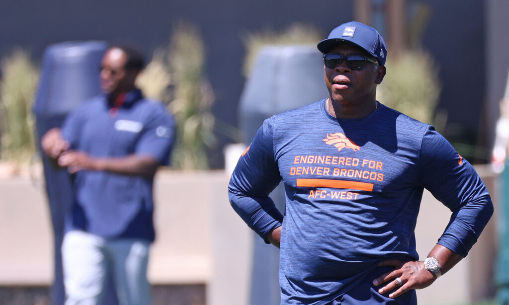 Broncos defensive coordinator Vance Joseph