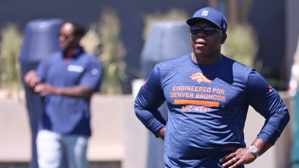 Broncos defensive coordinator Vance Joseph