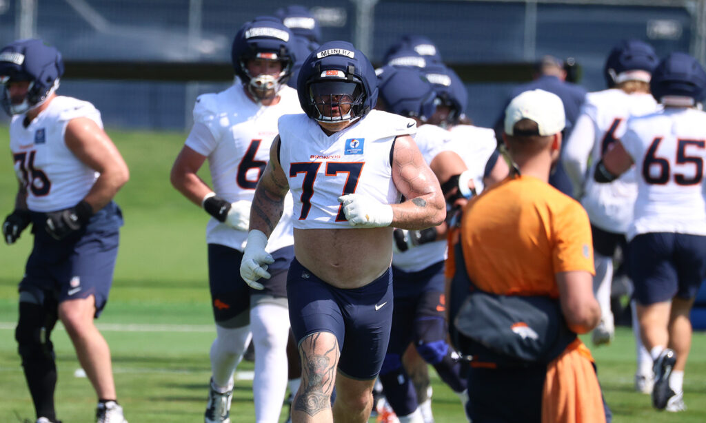 Broncos guard Quinn Meinerz