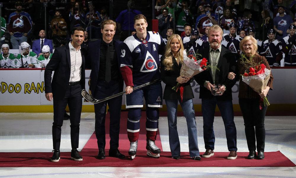 Andrew Cogliano Nathan MacKinnon Gabriel Landeskog Avalanche