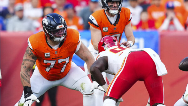Broncos guard Quinn Meinerz vs. the Chiefs